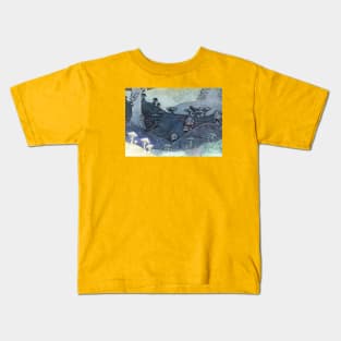 Mushroom Field Kids T-Shirt